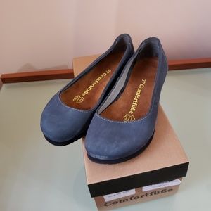 Leather suade shoes
